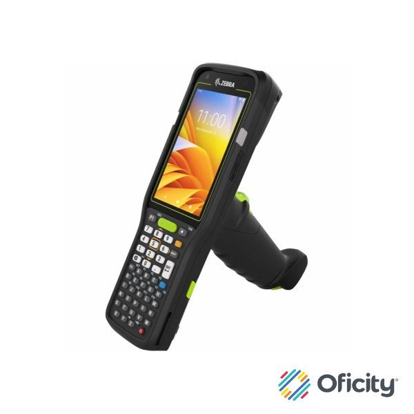Terminal Zebra MC34 Gun Display 4 Escan SE58 Ram6GB/128GB 47Key Cam5/13MP UFS Wifi6e NFC Android GMS Battery 7000mAh