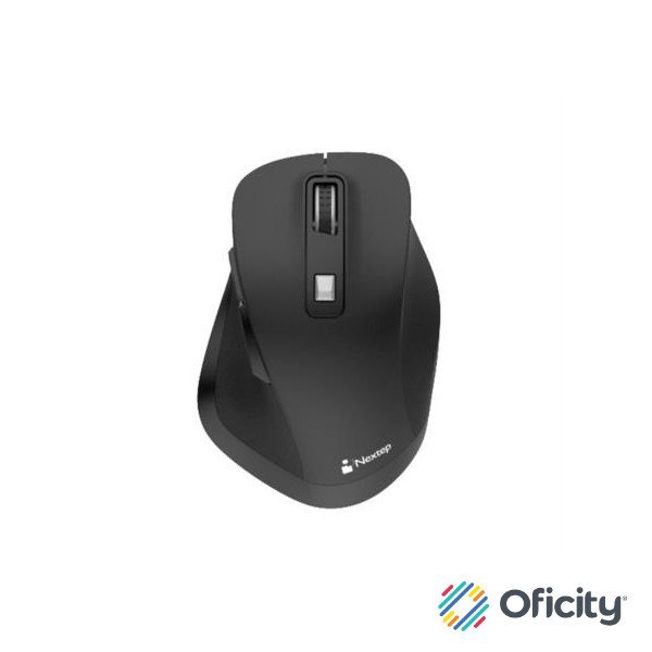 Mouse Nextep Ergonomico Pro 1600 Dpi Silencioso Inalambrico Recargable