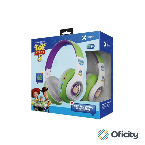 Audifonos de Diadema Xtech Bluetooth Buzz Lightyear