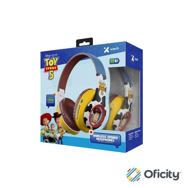 Audifonos de Diadema Xtech Bluetooth 3D Woody