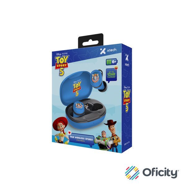 Audifonos Xtech TWS Woody Blue