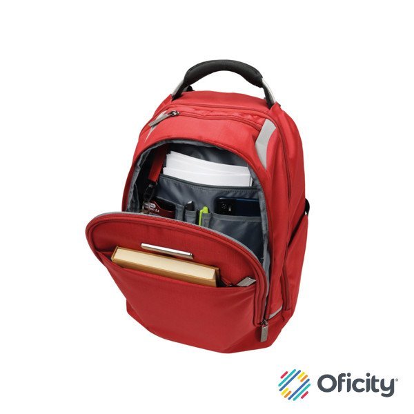 Mochila Swissmobility Backpack Zion Porta Laptop 15" Color Rojo