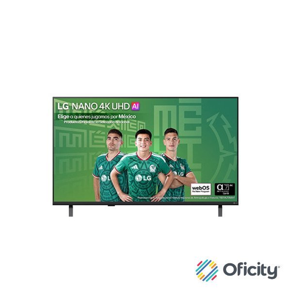 Televisión LG 50" NANO 4K UHD AI NU80 Smart TV 2026