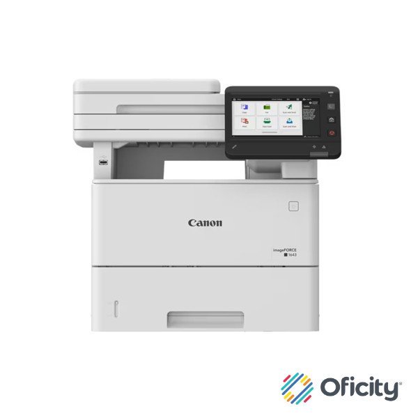 Multifuncional Canon Valor Laser B/N A4 IForce 1643 45 ppm toner arranque.