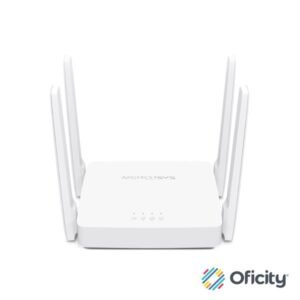 Router Mercusys by TP-Link Dual-Band Wi-Fi 300 Mbps at 2 4 GHz 867 Mbps at 5 GHz 4× Fixed External Antennas AC1200