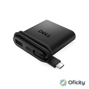 Adaptador de viaje USB-C 4 en 1 Dell Pro DA225 1 Año garantía