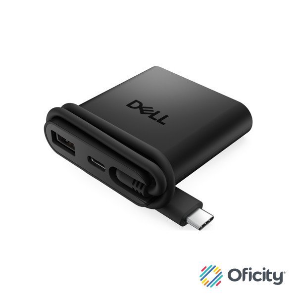 Adaptador de viaje USB-C 4 en 1 Dell Pro DA225 1 Año garantía