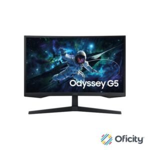 Monitor Samsung 27" Gaming Odyssey G55C QHD 2560 x 1440 165HZ VA CURVO 1000R G5