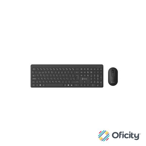 Teclado y Mouse Nextep Pro Inalambrico Ultra Delgado Operacion Silenciosa