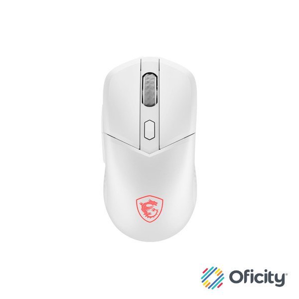 Mouse MSI Versa 300W Wireless 8000 DPI 6 Botones Blanco