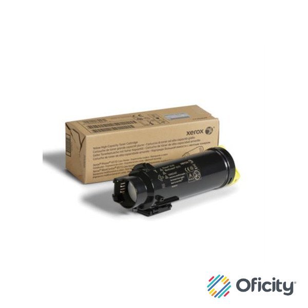 TONER XEROX AMARILLO EXTRA ALTA CAPACIDAD 4.3K PHASER 6510