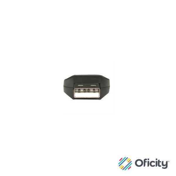 Adaptador Manhattan Sonido 5.1 Estéreo USB Alta Velocidad Color Negro