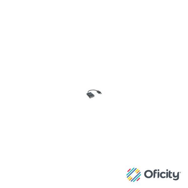 Adaptador Manhattan DisplayPort M a VGA H 15cm Activo Color Negro