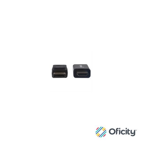Cable Manhattan DisplayPort/HDMI M-M 1080p1.8m Color Negro