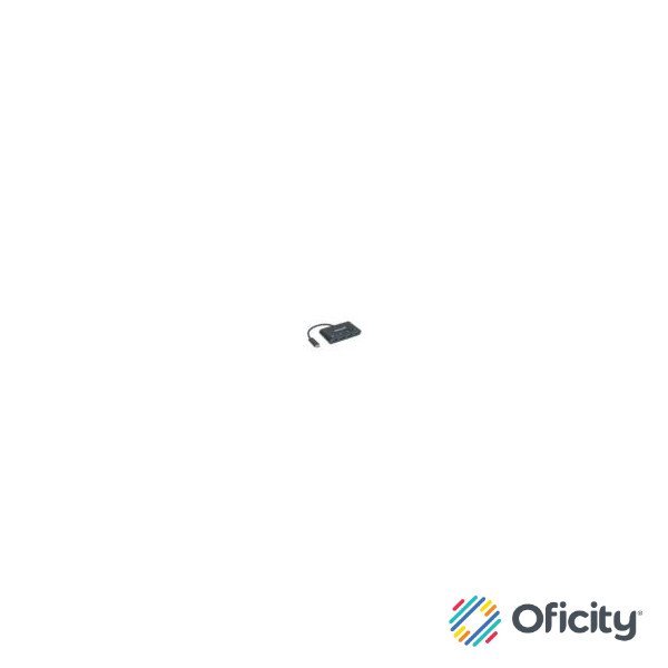 Hub Manhattan USB-C 3.2 Gen1 4 Puertos USB-A Color Negro