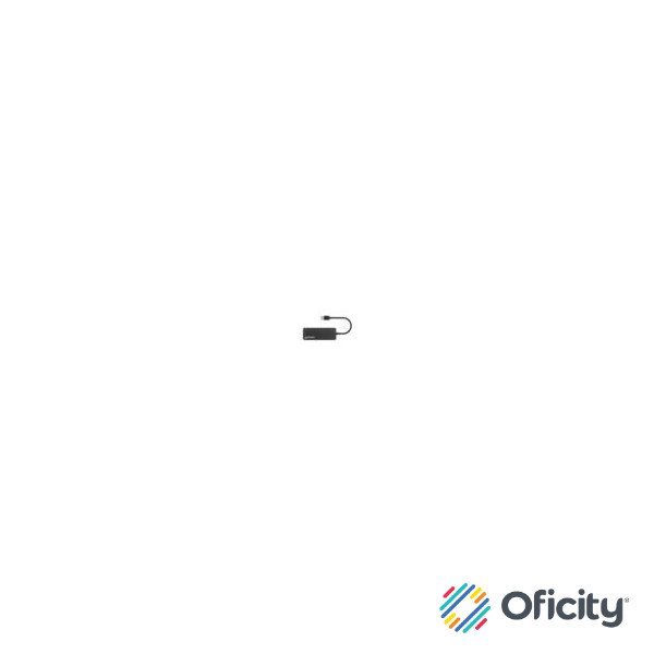 Hub Manhattan USB 3.2 Gen1 4 Puertos USB-A Color Negro