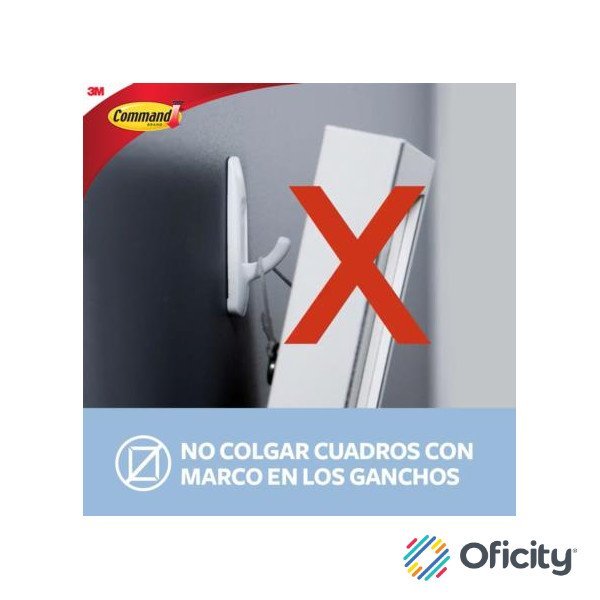Clips para Luces 3M Command 4 Transparentes