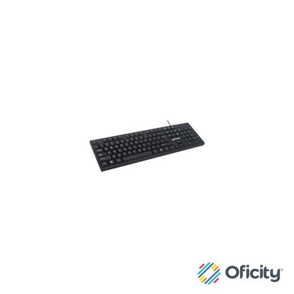 Teclado MANHATTAN MX USB Cableado