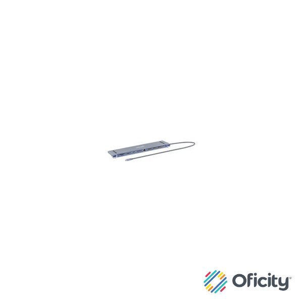 Docking Manhattan USB C 12 ptos HDMIx2 DP USB C PD USB Ax3 RJ45 SD Audio
