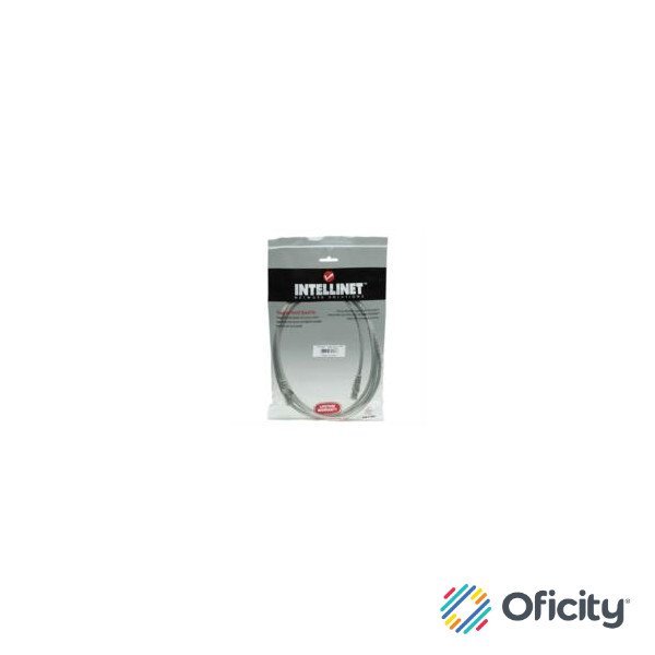 Cable Intellinet Red Cat5e UTP RJ45 M-M 7.5m Color Gris