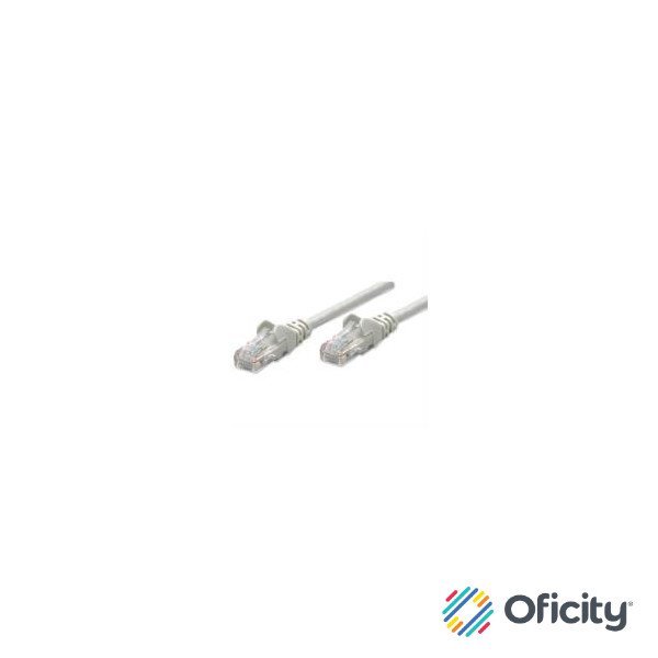 Cable Patch Intellinet 3.0m(10.0F) Cat 6 UTP Color Gris