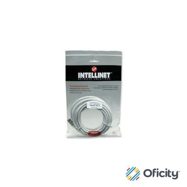 Cable Red Intellinet CAT 6 UTP 1.5m Color Blanco