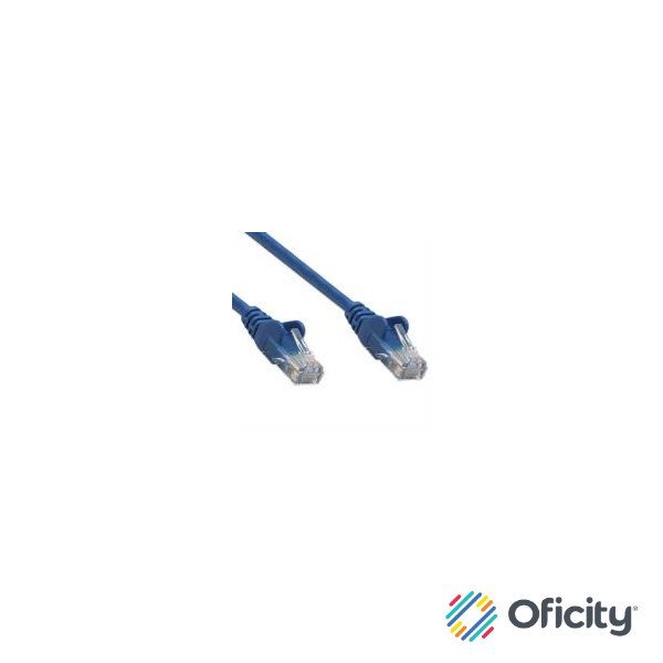 Cable Patch Intellinet 0.5m(1.5F) Cat 6 UTP Color Azul