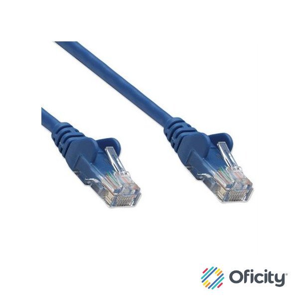 Cable Patch Intellinet 1.0m(3.0F) Cat 6 UTP Color Azul