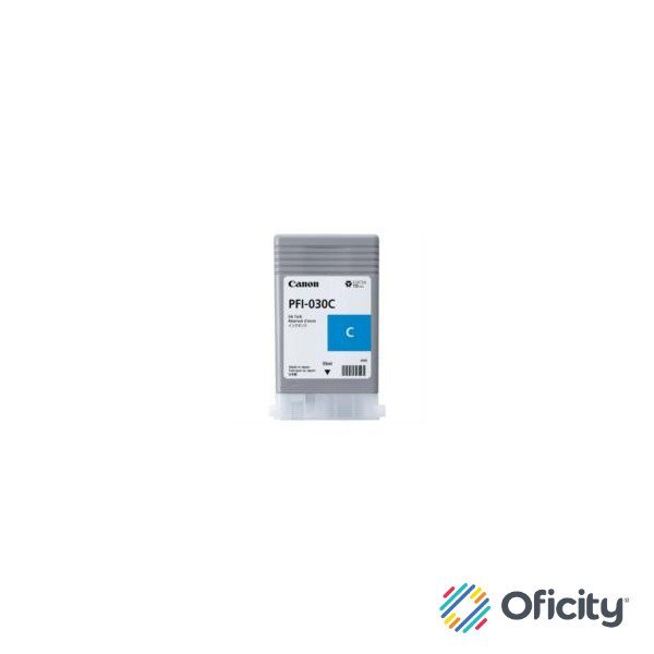 Tinta Canon PFI-030 Color Cian para Series TA