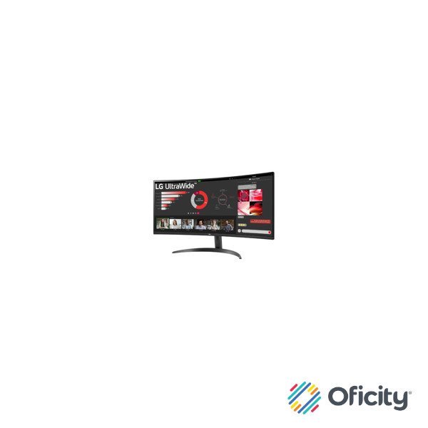 Monitor LG 34 pulgadas Curvo UltraWide QHD VA 3440x1440 100Hz HDMI DP 1 year de garantia