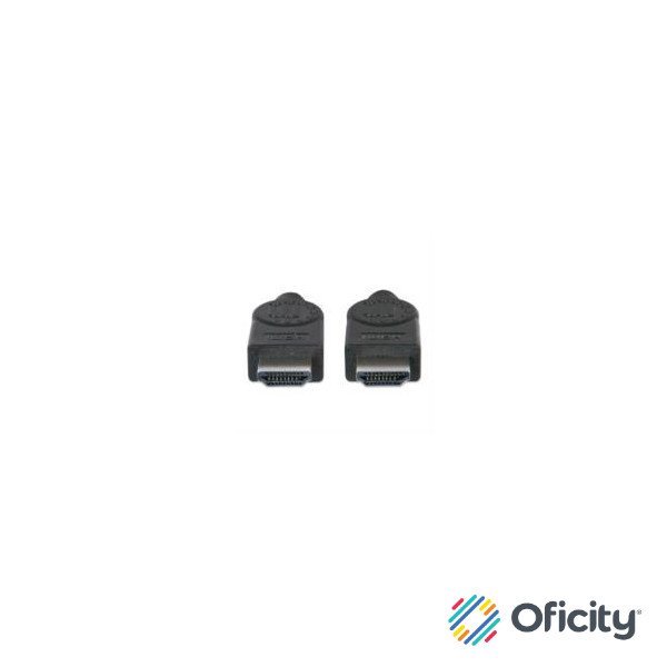 Cable Manhattan HDMI M-M Alta Velocidad con Ethernet 7.5m Color Negro