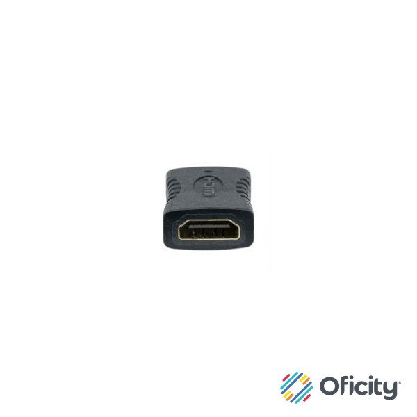 Cople Manhattan HDMI A H-H Conexión Recta Color Negro