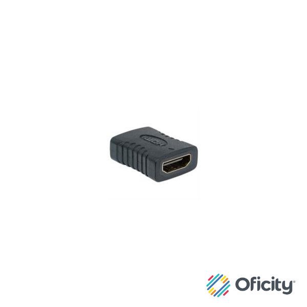 Cople Manhattan HDMI A H-H Conexión Recta Color Negro