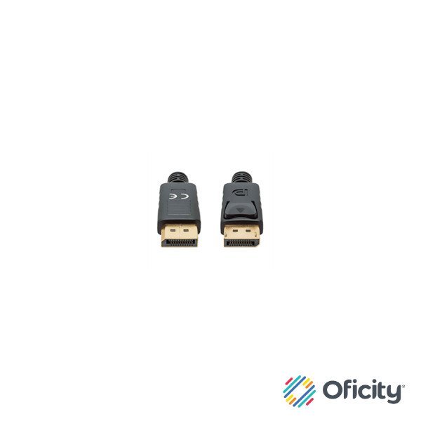 Cable Manhattan DisplayPort M-M 8K a 60Hz 1m Color Negro