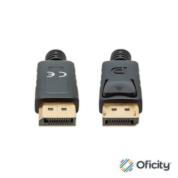 Cable Manhattan DisplayPort M-M 8K a 60Hz 2m Color Negro