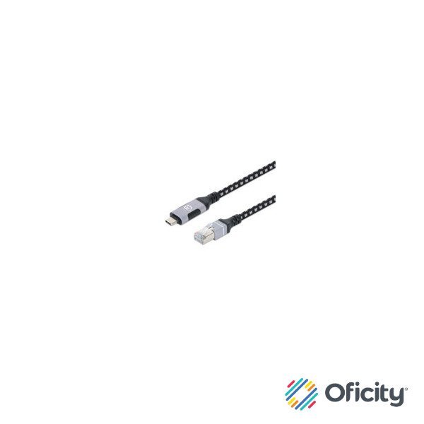Cable USB-C Manhattan V3.2 a RJ45 2M 5 Gbps Cat6 1 Gbps