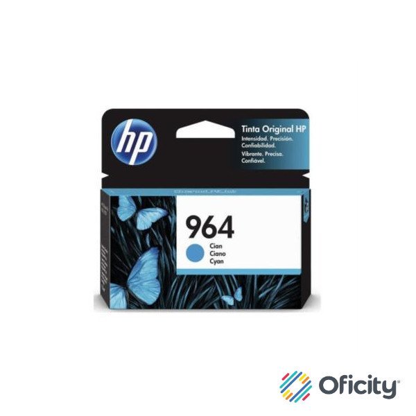 Tinta HP 964 Cian Original Ink