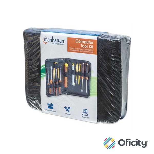Kit Herramientas Manhattan Básico para Computadora 13 Pzas