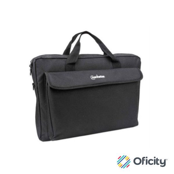 Maletín Manhattan London para Laptop 17.3" Color Negro