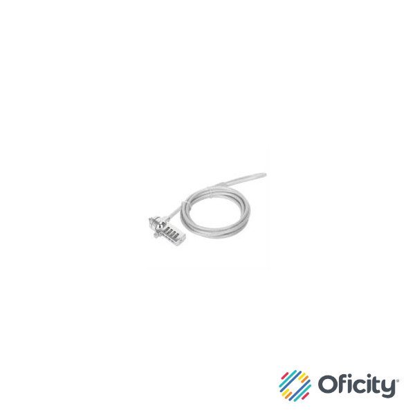 Candado de Seguridad Manhattan Antirrobo para Laptop con Ranura K-slot Combinación 4 Dígitos