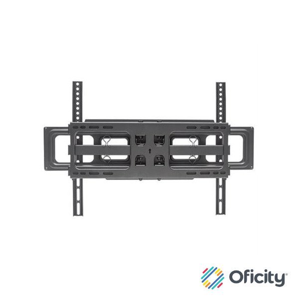 Soporte TV Manhattan Universal 37" a 70" 40 Kg Pared Movimiento Completo Curvas/Planas Color Negro