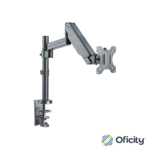 Soporte Monitor Manhattan Universal para 17" a 32" Pistón Brazo Articulado Hasta 8 Kg