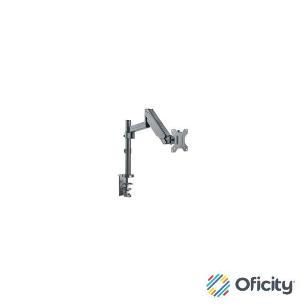 Soporte Monitor Manhattan Universal para 17" a 32" Pistón Brazo Articulado Hasta 8 Kg
