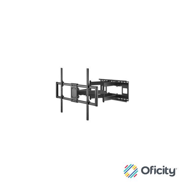 Soporte Manhattan con doble brazo articulado para pantallas grandes