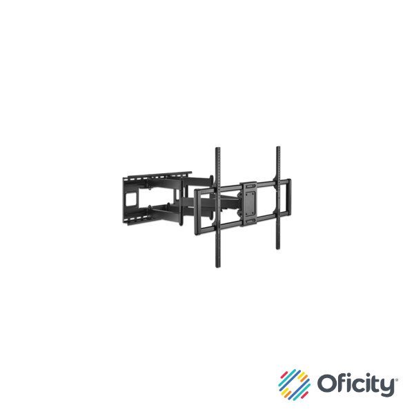 Soporte Manhattan con doble brazo articulado para pantallas grandes