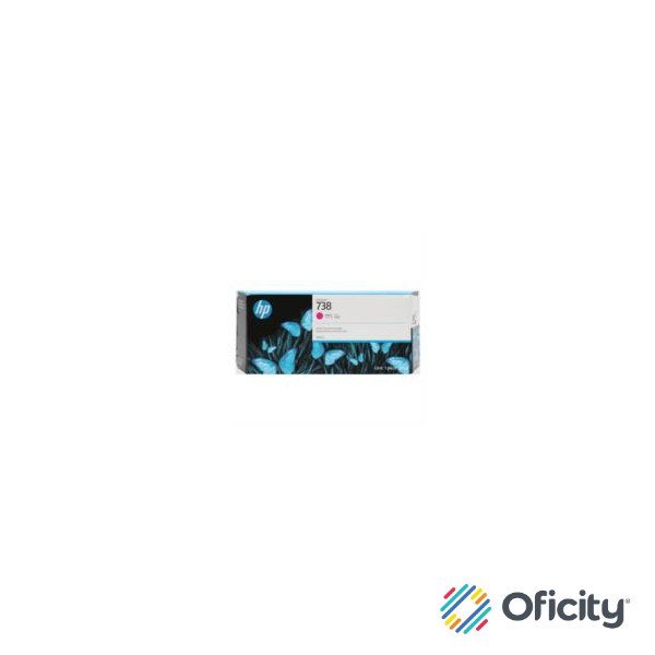 Tinta HP DesignJet 738 300ml Color Magenta