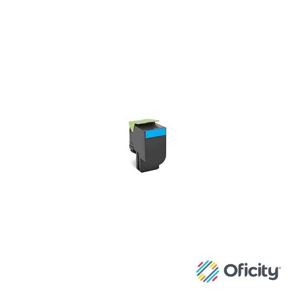 TONER LEXMARK 70C80C0 CYAN PROGRAMA RETORNO