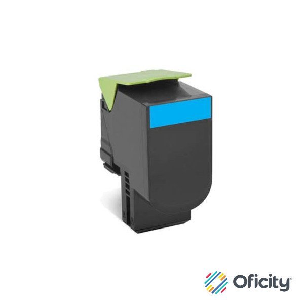 TONER LEXMARK 70C80C0 CYAN PROGRAMA RETORNO