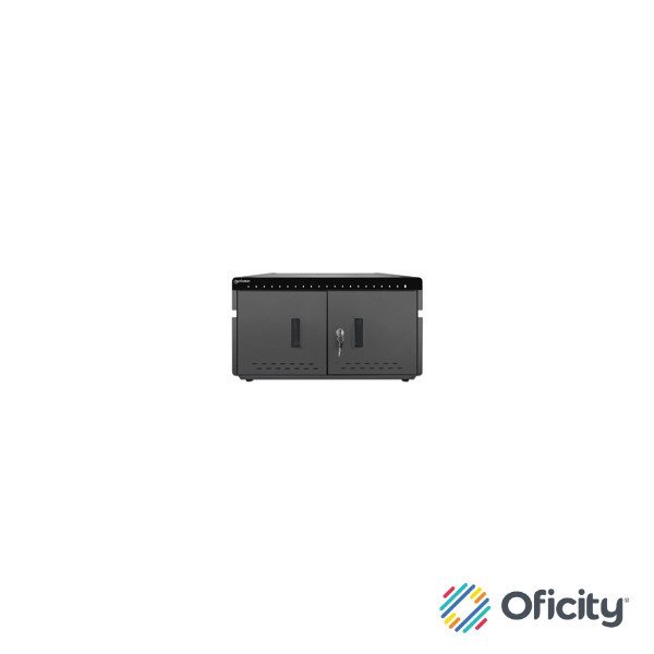 Gabinete de Carga Manhattan de 20 Puertos USB-C 10.2" 360W