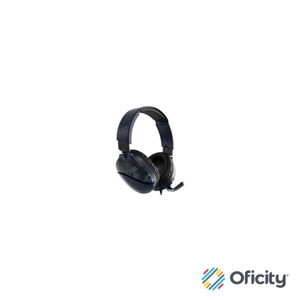 Audífonos Turtle Beach EarForce Recon 70 Diadema Alámbrico 3.5mm Cable 1.2m PlayStation Azul Camuflaje